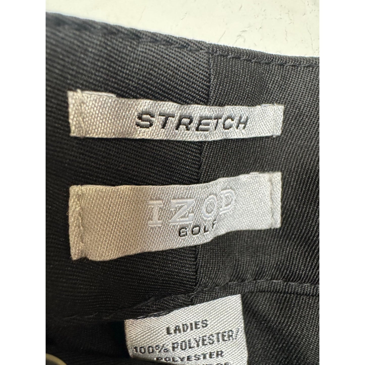Izod Black Capri Pants Women's 10