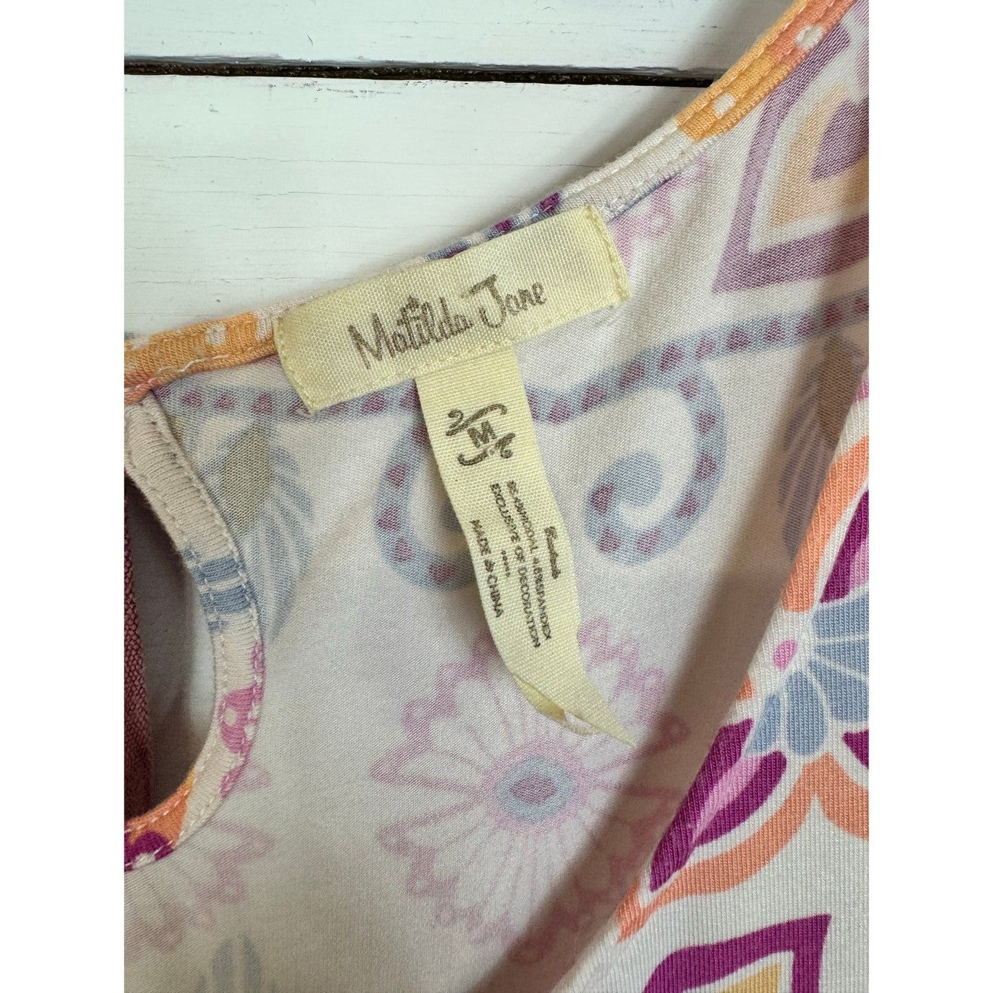 Matilda Jane Sleeveless Blouse Women's Size Medium