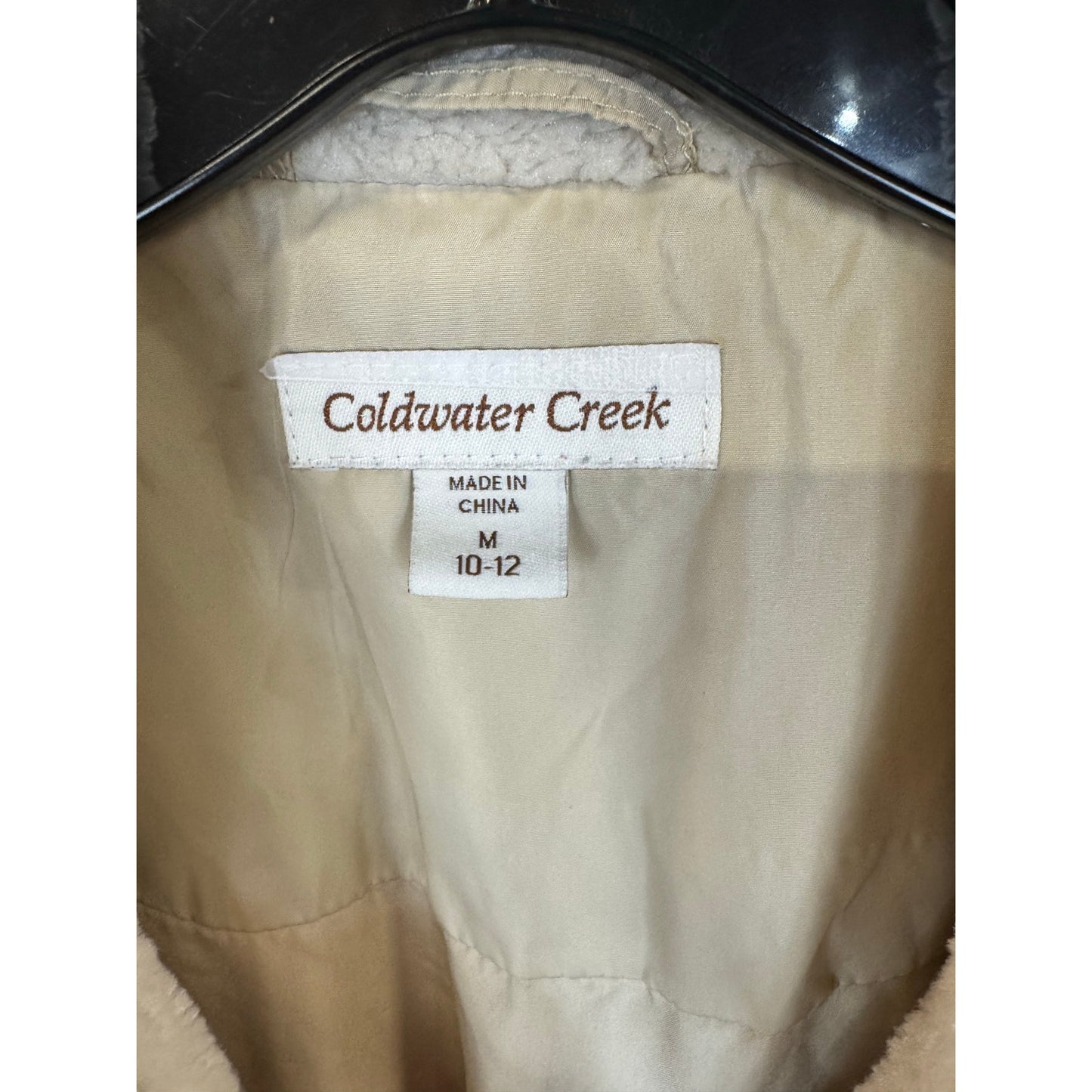 Coldwater Creek Puffer Vest Women's Size Medium
