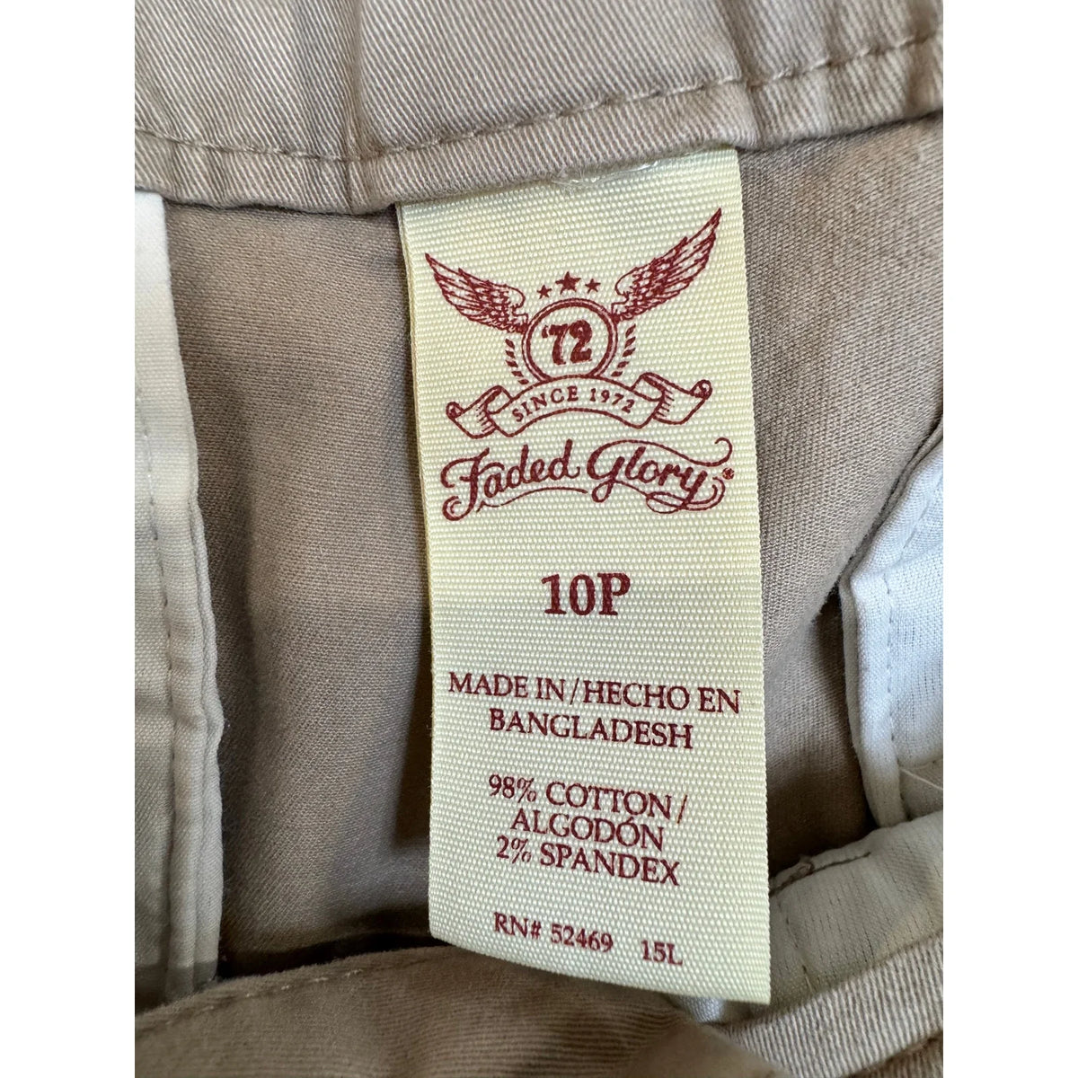 Faded Glory Pants Women's Size 10 Petite - Image 3