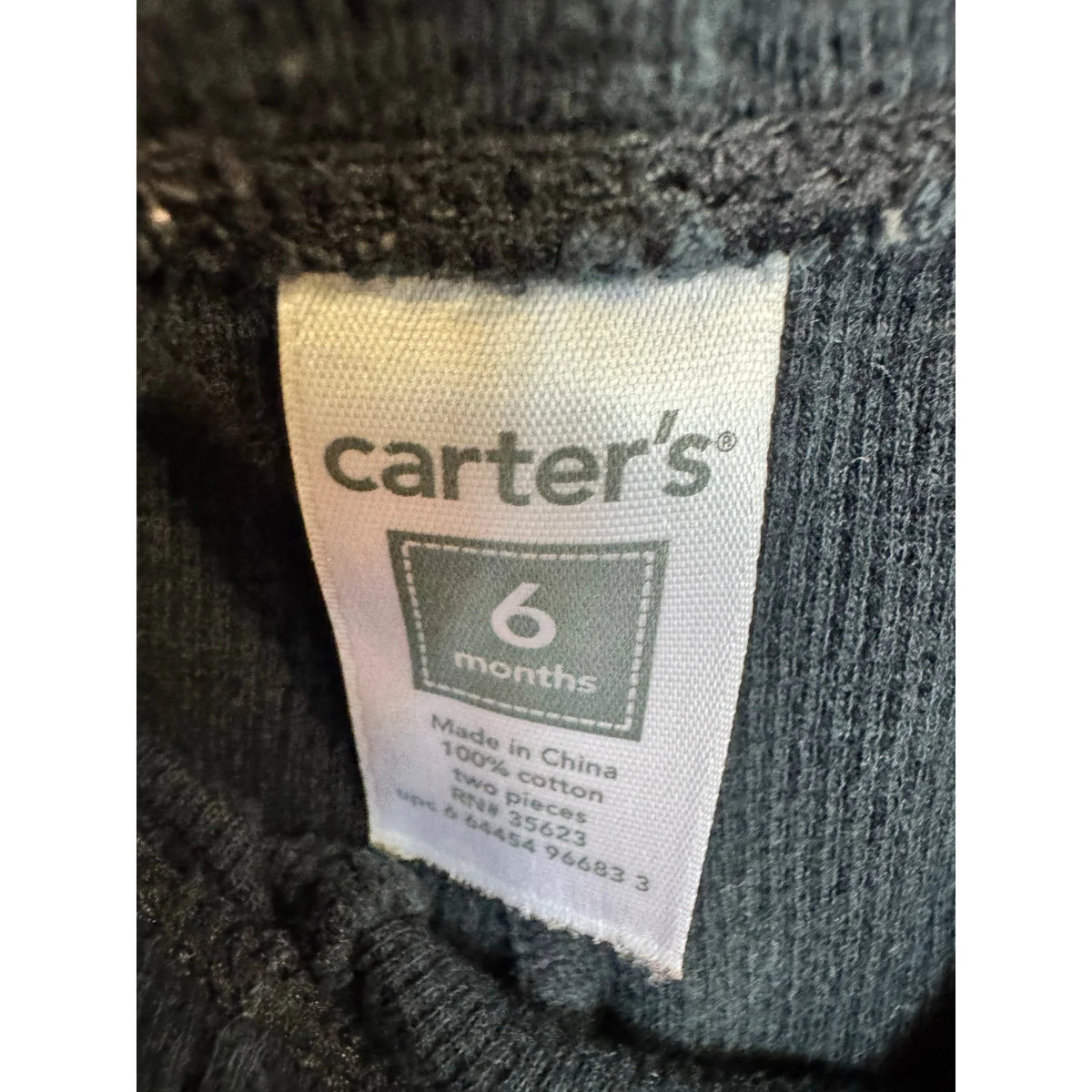 Carter's Jogger Pants Boy's Size 6 Months - Image 3