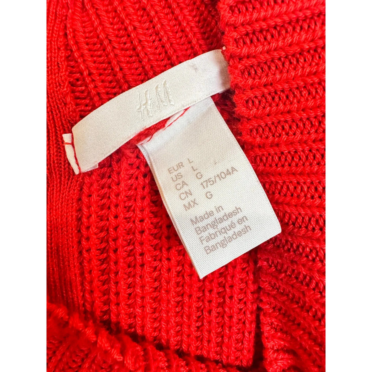 H&M Long Sleeve Sweater Women's Size Large - Image 3