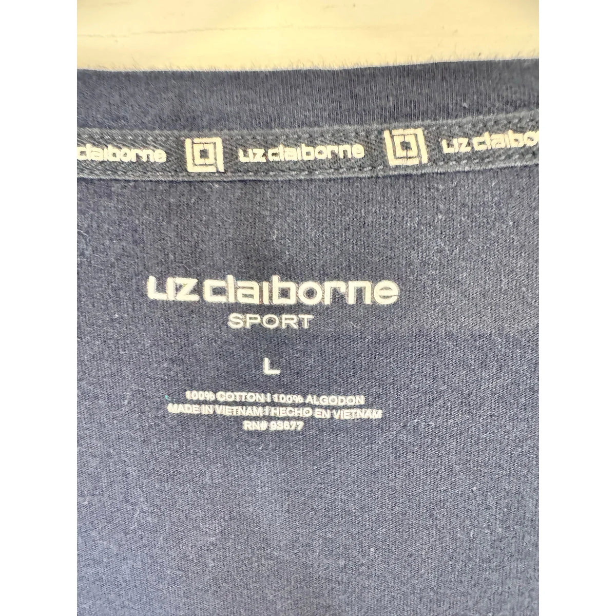 Liz Claiborne 3/4 Sleeve Top Women's Size Large - Image 3