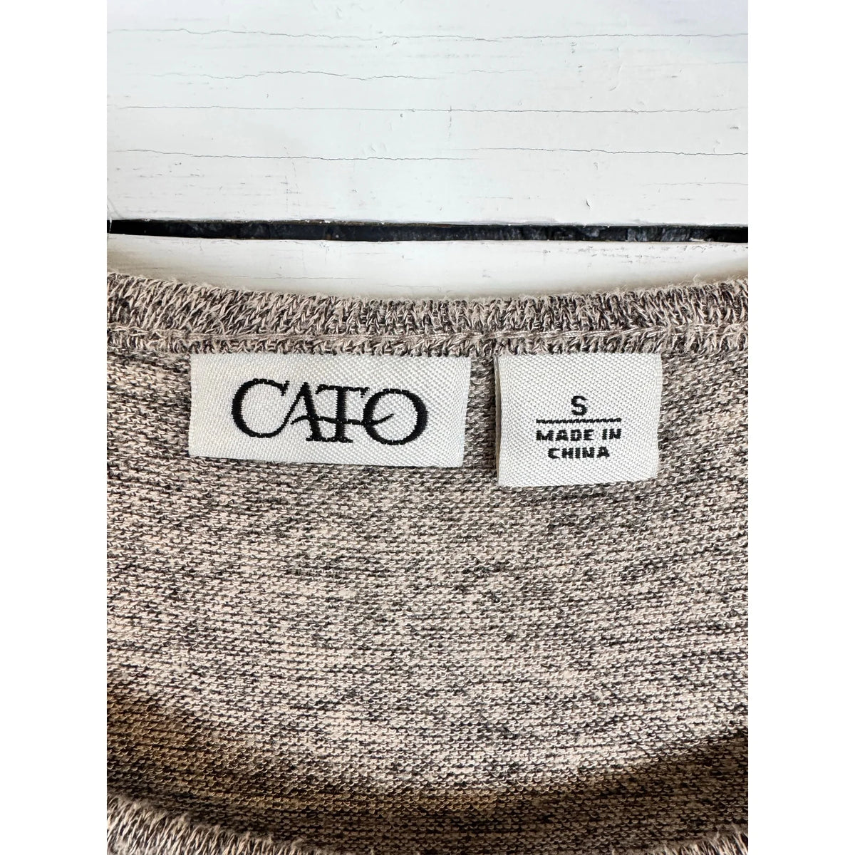 Cato 3/4 Sleeve Blouse Women's Size Small - Image 3
