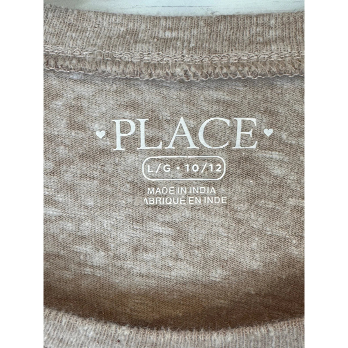 The Children's Place Pink Long Sleeve T-Shirt Girl's Size Large (10/12) - Image 3