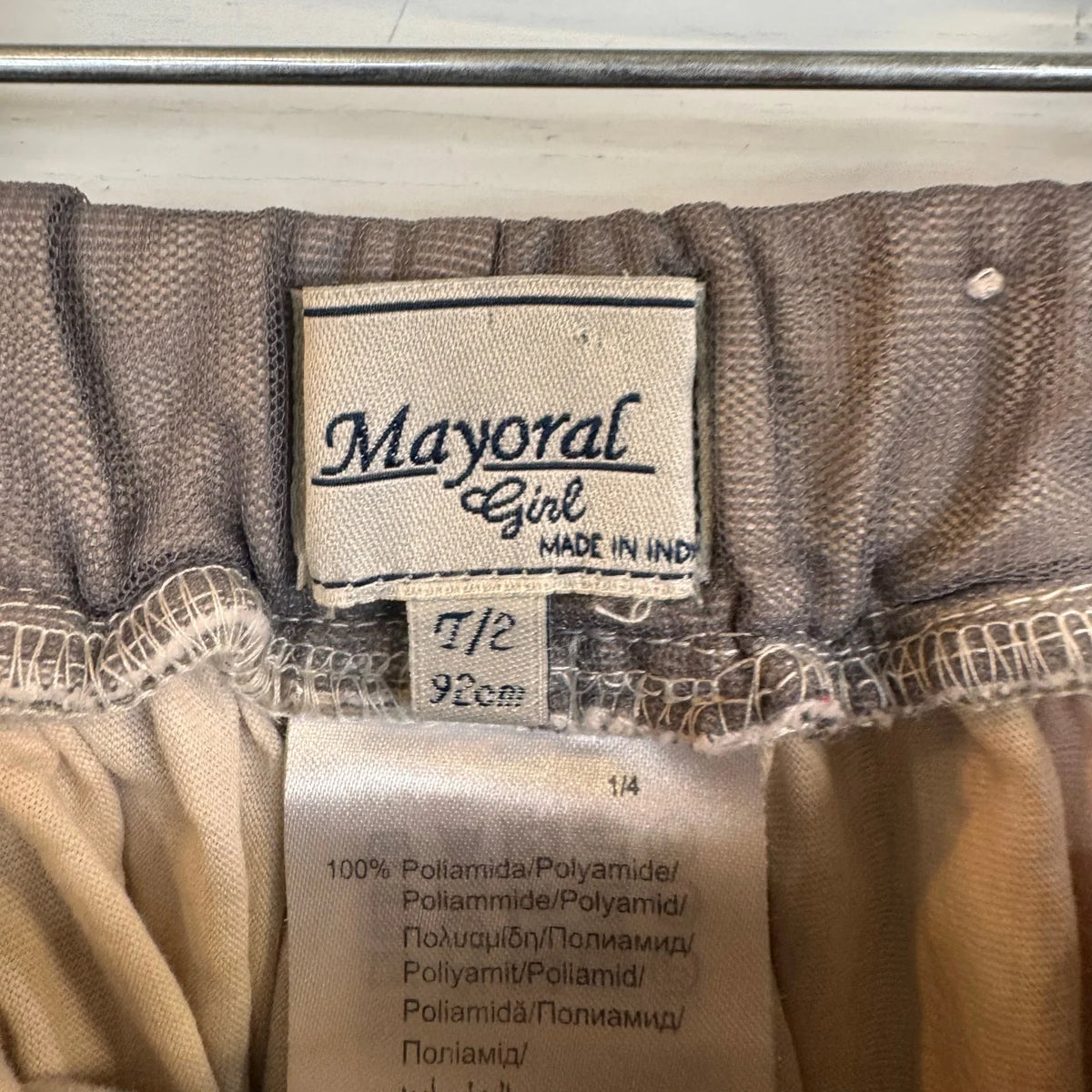 Mayoral Gray Skirt Girl's Size 2t - Image 4