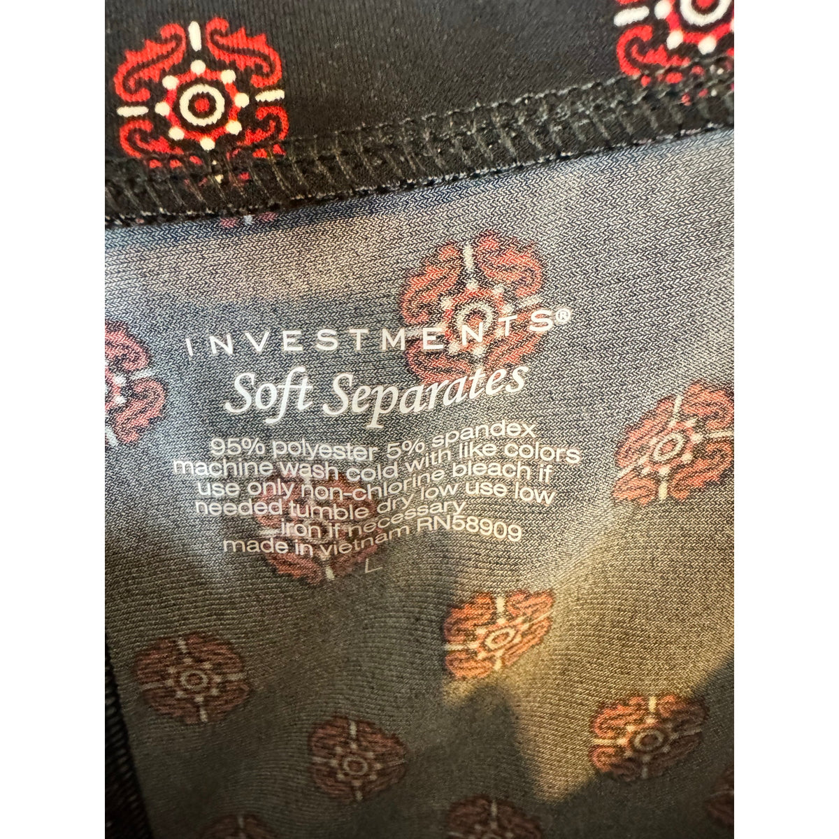 Investments Casual Pants Women's Size Large - Image 3