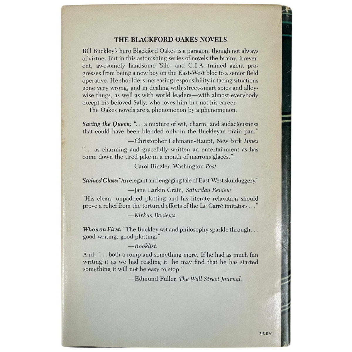 The Story of Henri Tod by William F. Buckley Jr (Hardcover) - Image 7