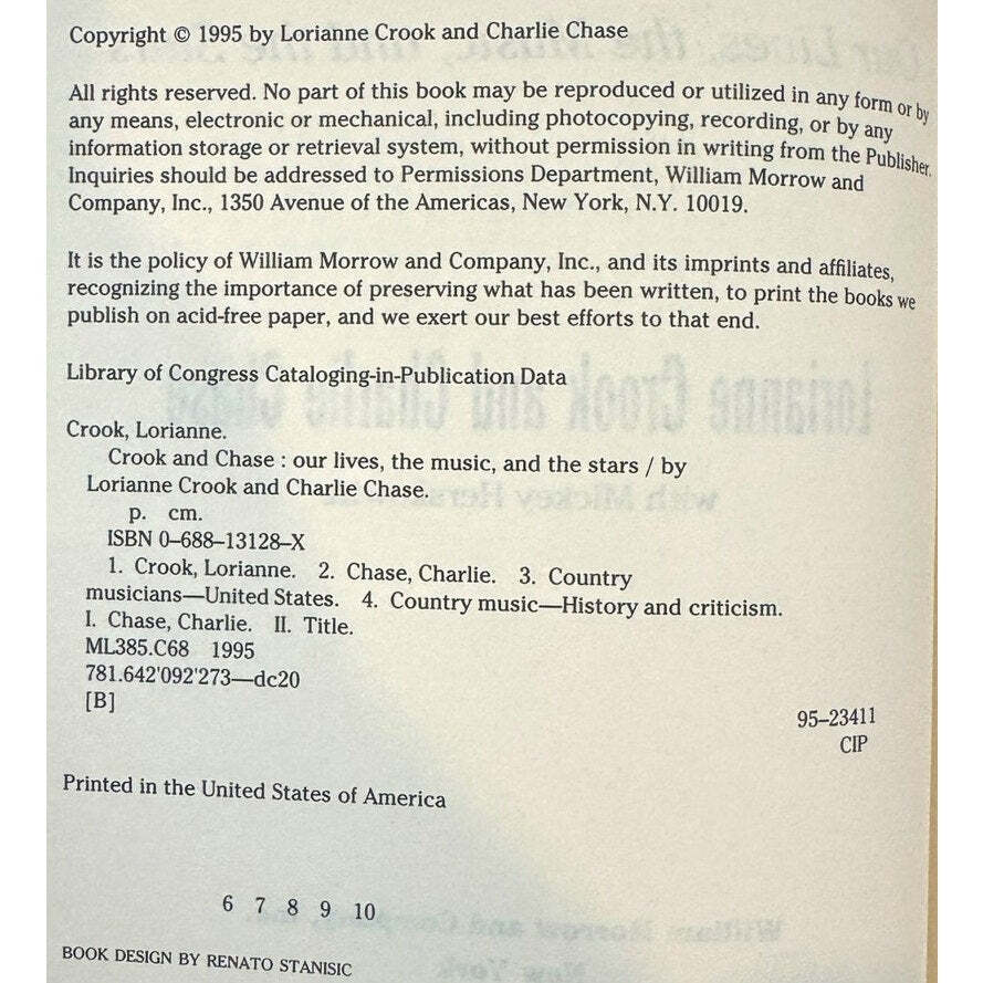 Crook & Chase by Lorianne Crook & Charlie Chase (Hardcover) - Image 8