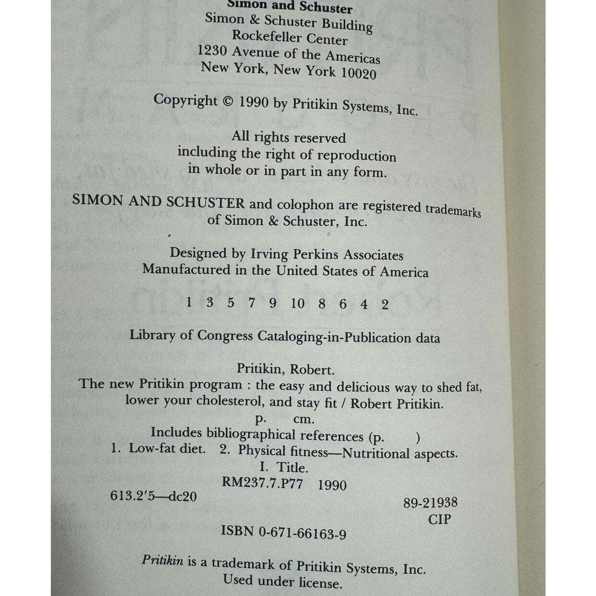 The New Pritikin Program by Robert Pritikin (Hardcover) - Image 7