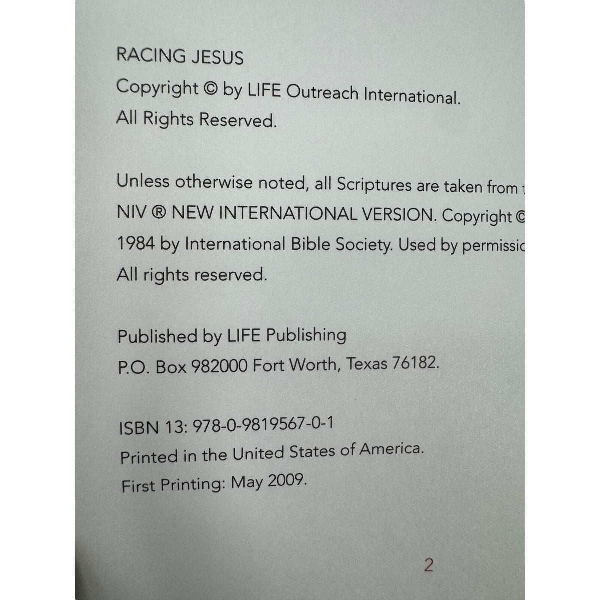 Racing Jesus by James Robison (Hardcover) - Image 7