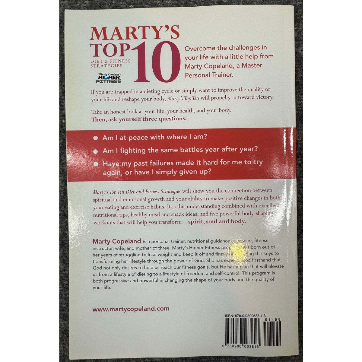 Marty's Top 10 Diet & Fitness Strategies by Marty Copeland (Paperback) - Image 2