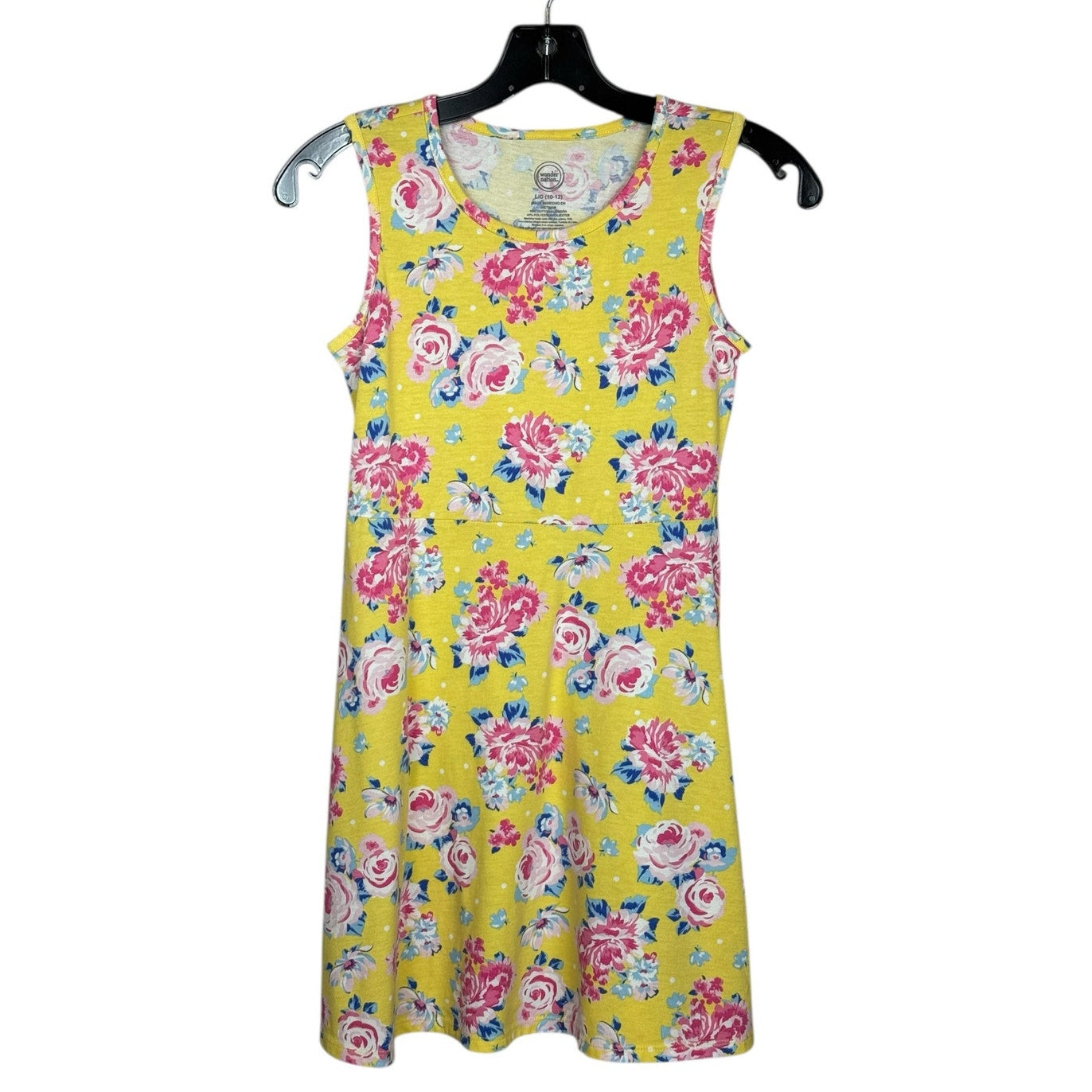 Wonder Nation Sleeveless Dress Girl's Size Large (10/12)