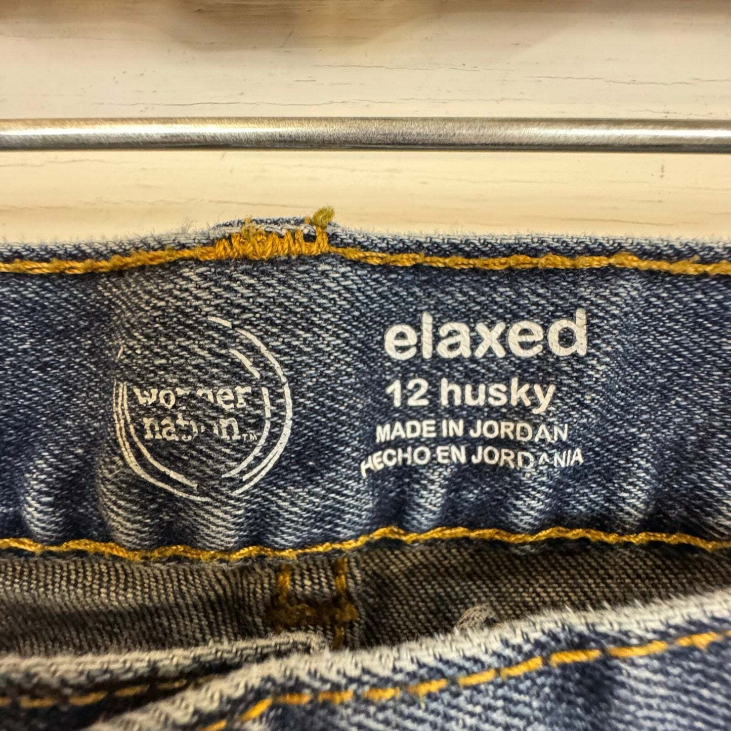 Wonder Nation Relaxed Fit Jeans Boy's Size 12 Husky