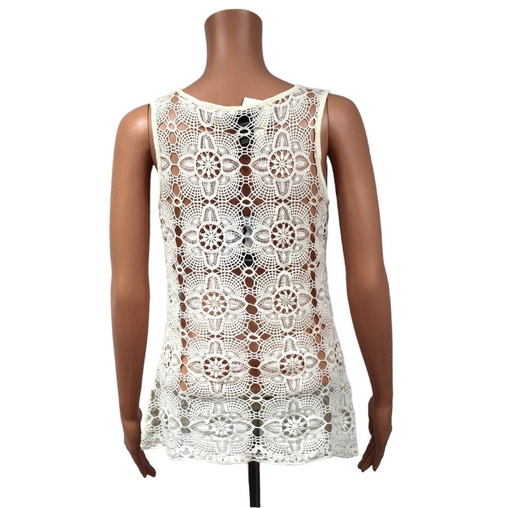 Valerie Bertinelli Sleeveless Top Women's Size Small