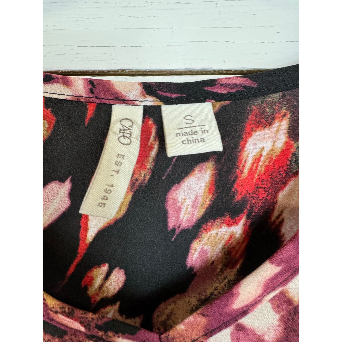 Cato Multicolored Blouse Women's Size Small