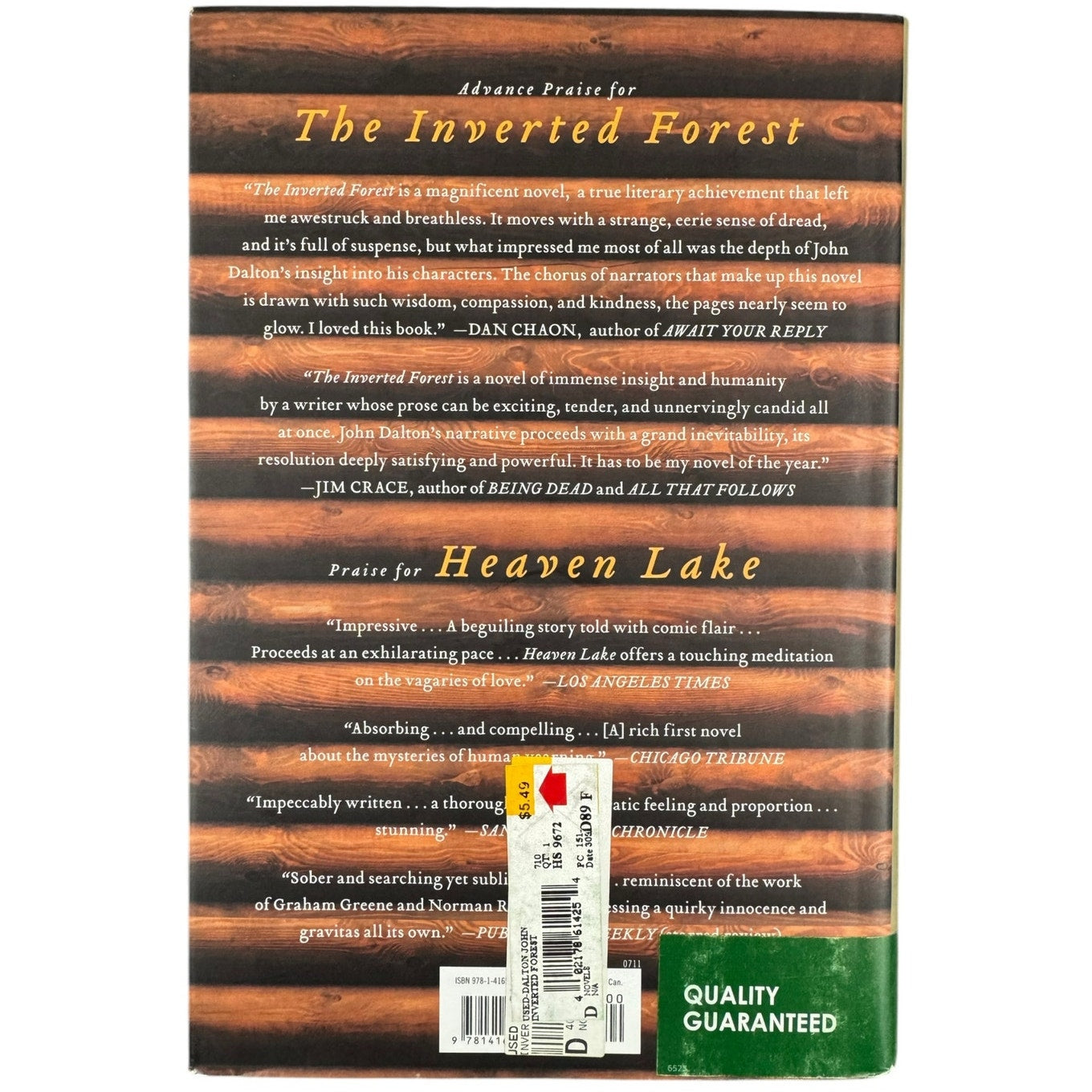The Inverted Forest by John Dalton (Hardcover)