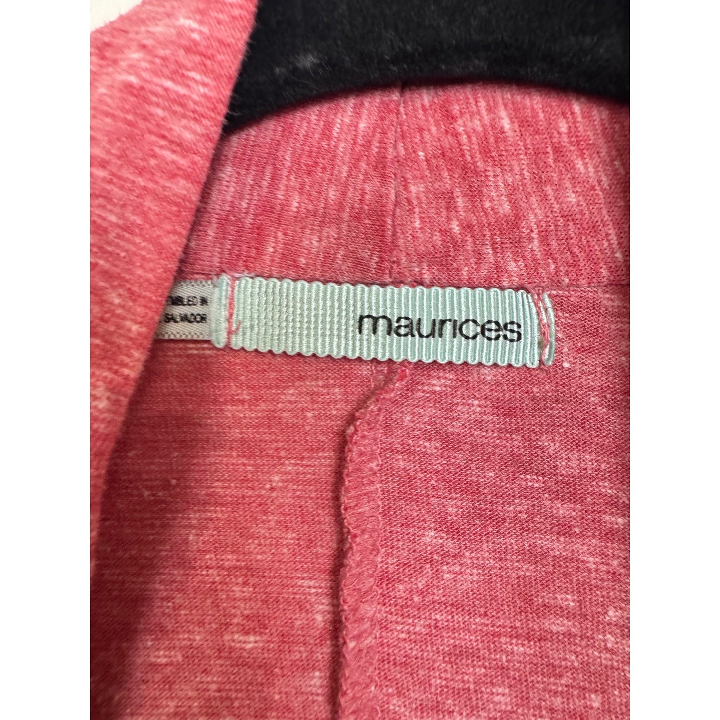 Maurices Pink Long Sleeve Cardigan Women's Large