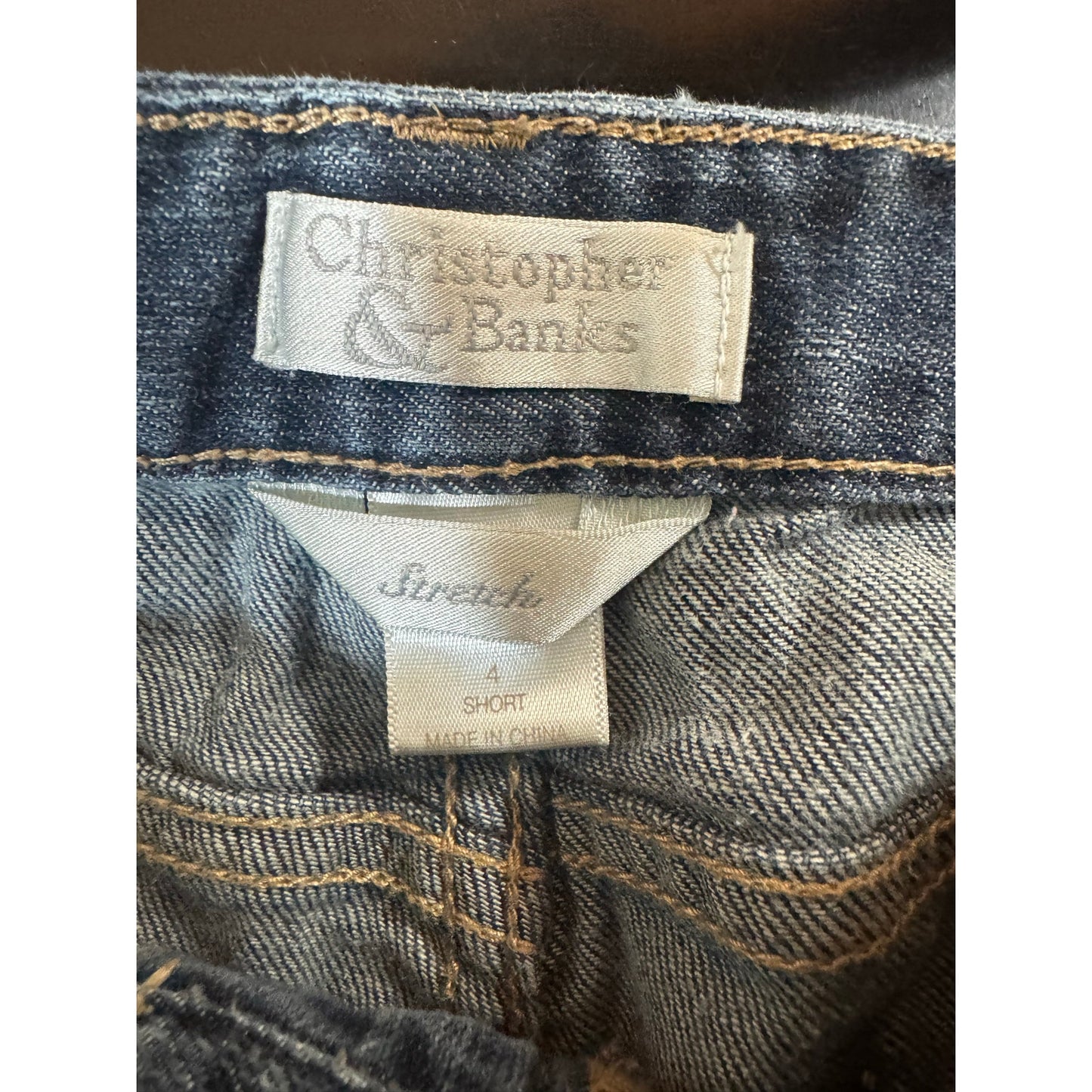 Christopher & Banks Bootcut Jeans Women's 4 Short