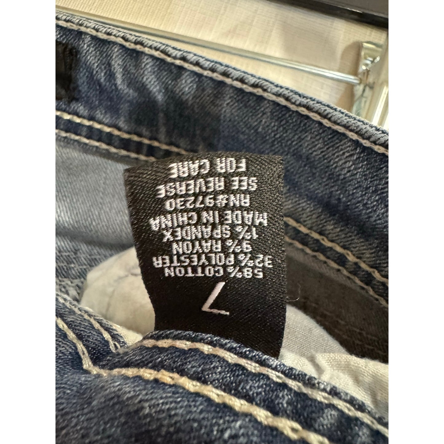 Almost Famous Blue Skinny Jeans Women's Size 7