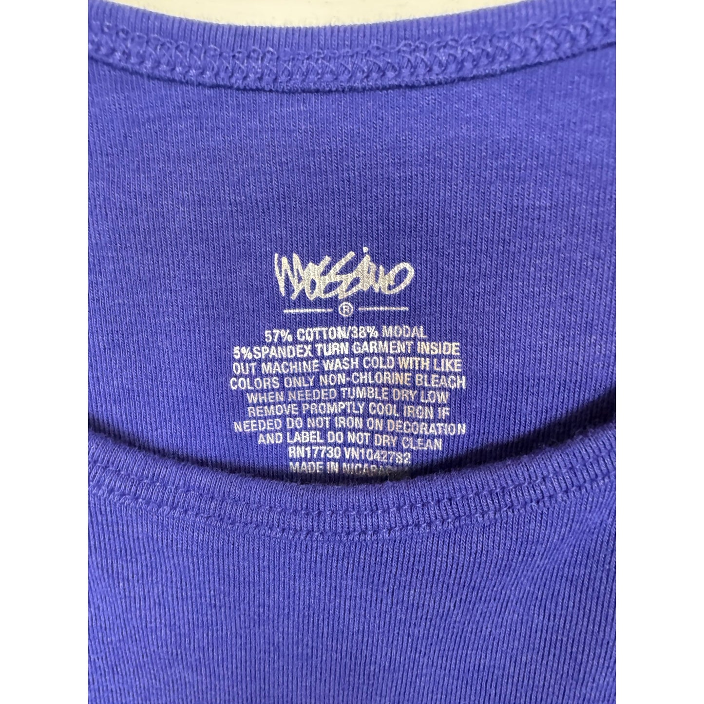 Mossimo Purple Tank Top Women's Size Large