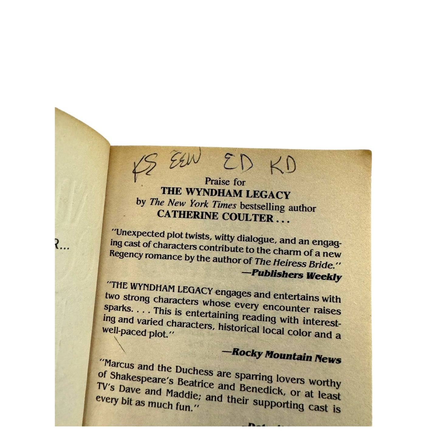 The Nightingale Legacy by Catherine Coulter (Paperback)