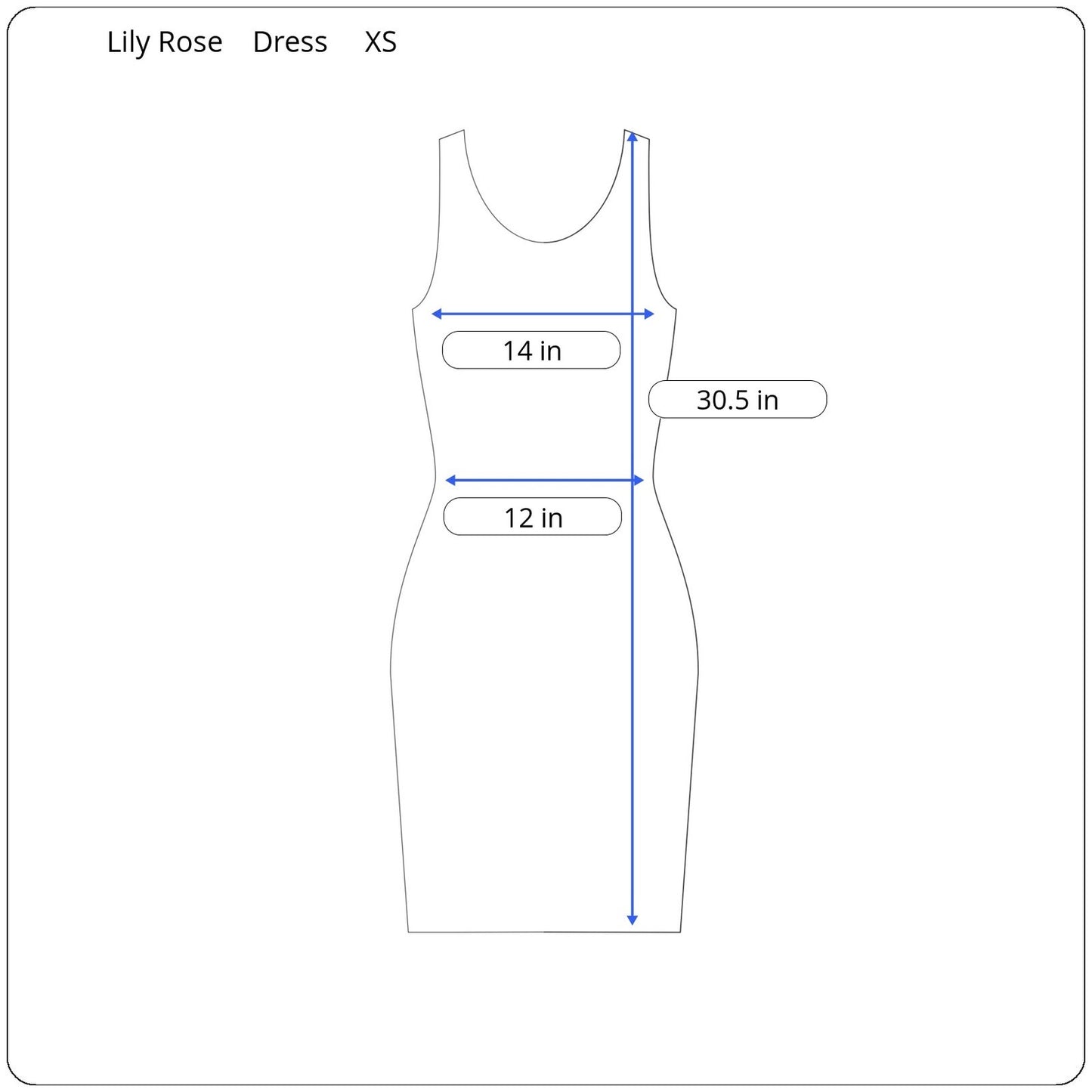 Lily Rose Sleeveless Dress Women's Size XS