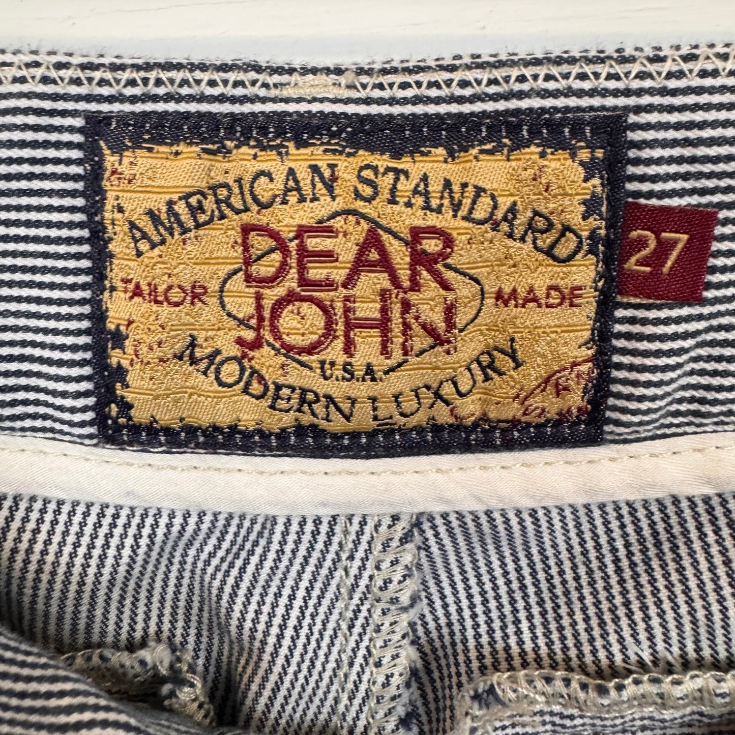 Dear John Striped Shorts Women's Size 27"