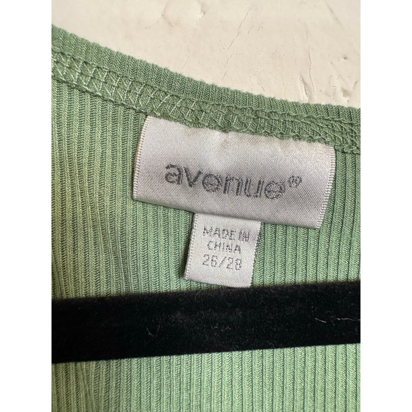 Avenue Green 3/4 Sleeve Blouse Women's 26/28