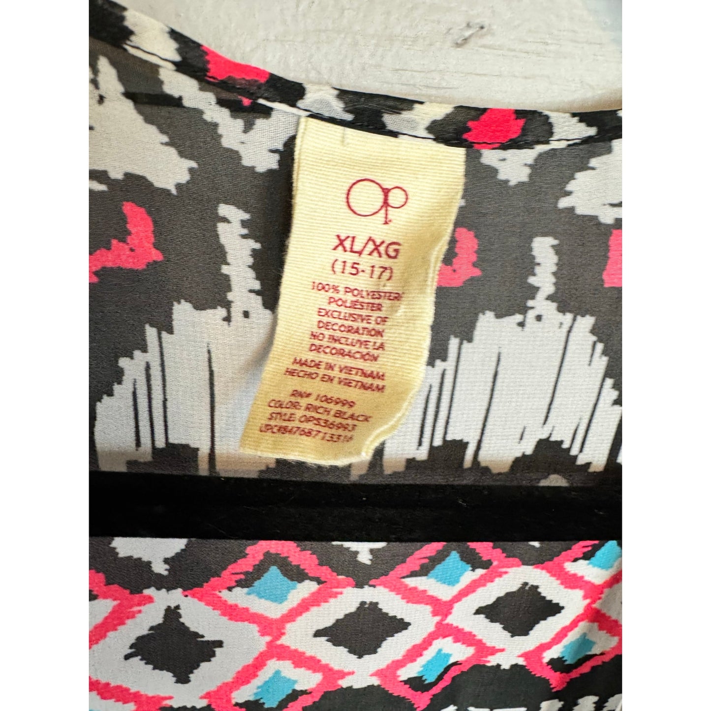 Op Short Sleeve Kimono Women's Size XL