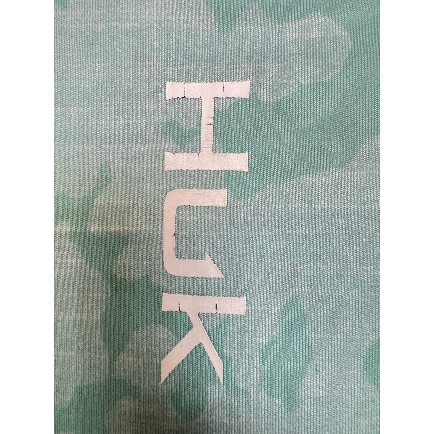 Huk Green Long Sleeve Shirt Men's 3XL