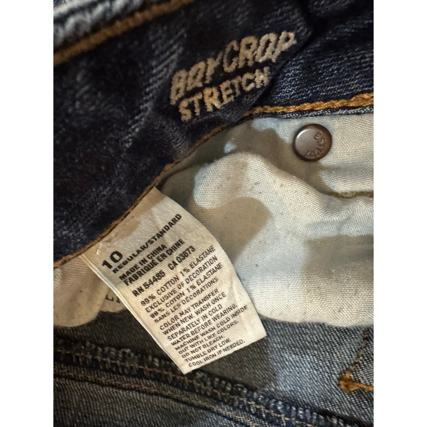 American Eagle Outfitters Blue Straight Jeans Women's Size 10