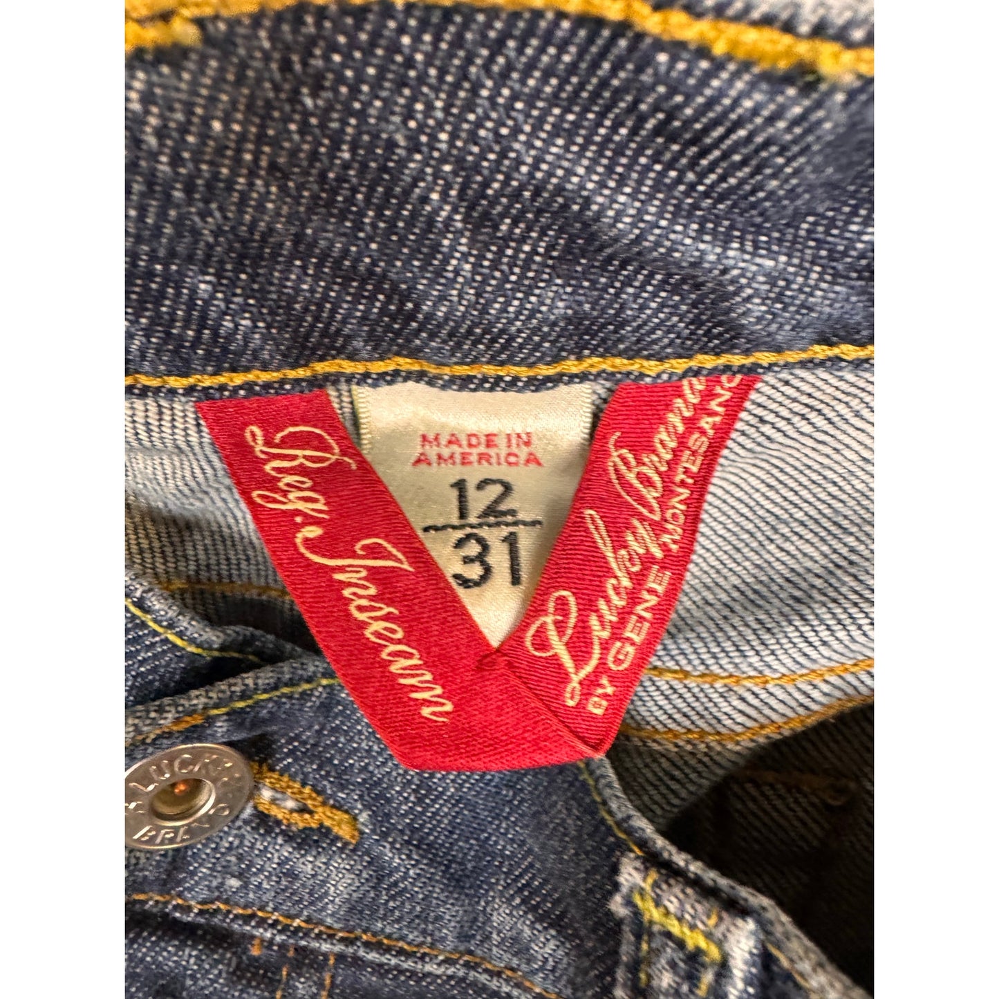 Lucky Brand Straight Leg Jeans Women's Size 12