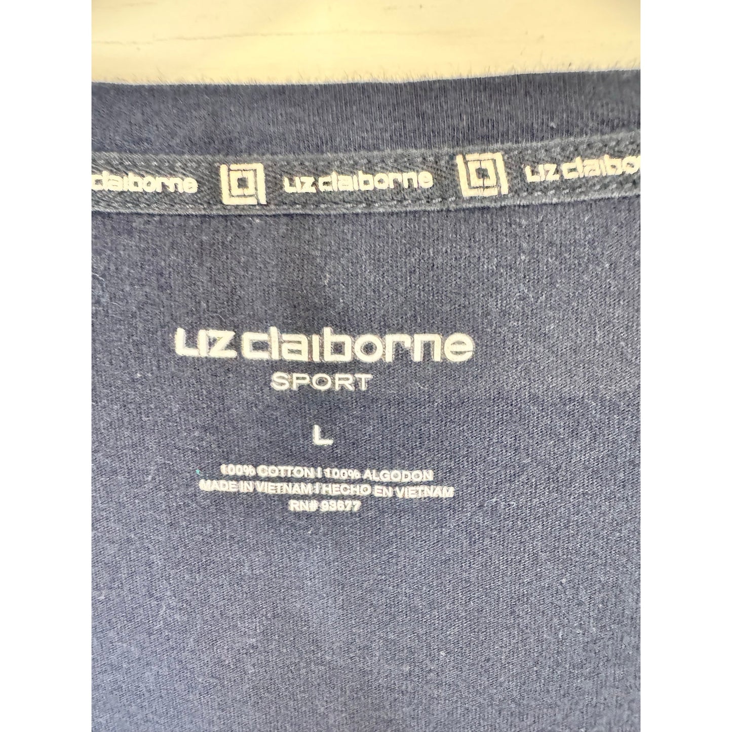 Liz Claiborne 3/4 Sleeve Top Women's Size Large