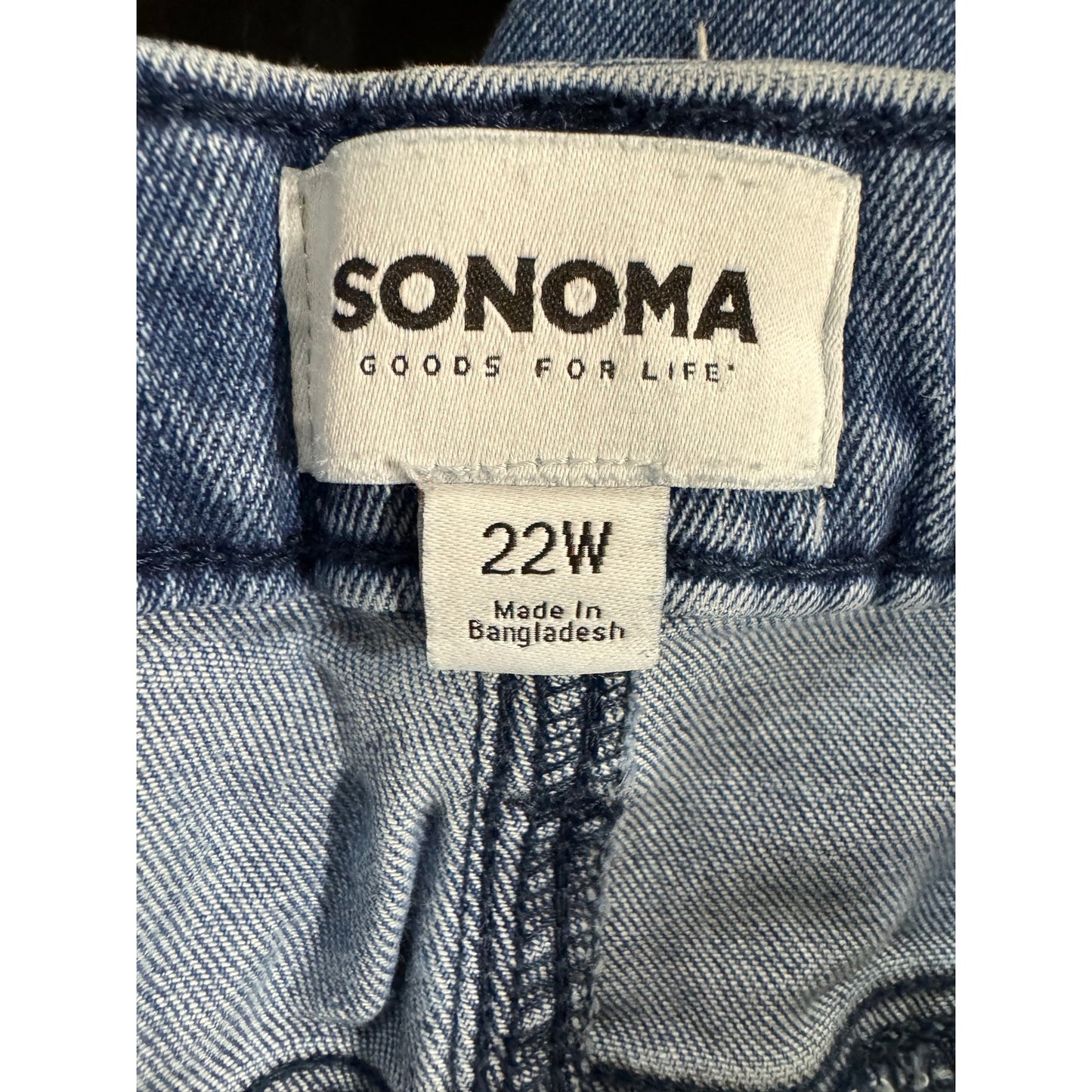 Sonoma Blue Bootcut Jeans Women's 22W