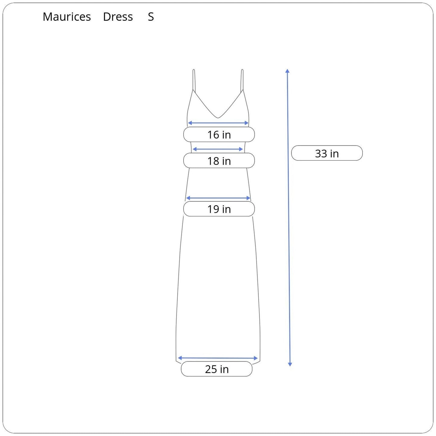 Maurices Mini Dress Women's Size Small