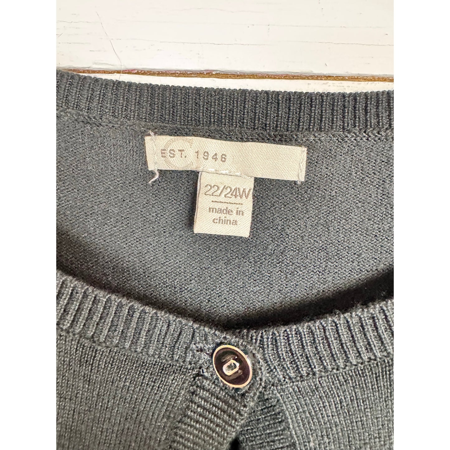 Cato 3/4 Sleeve Cardigan Women's Size 22/24W