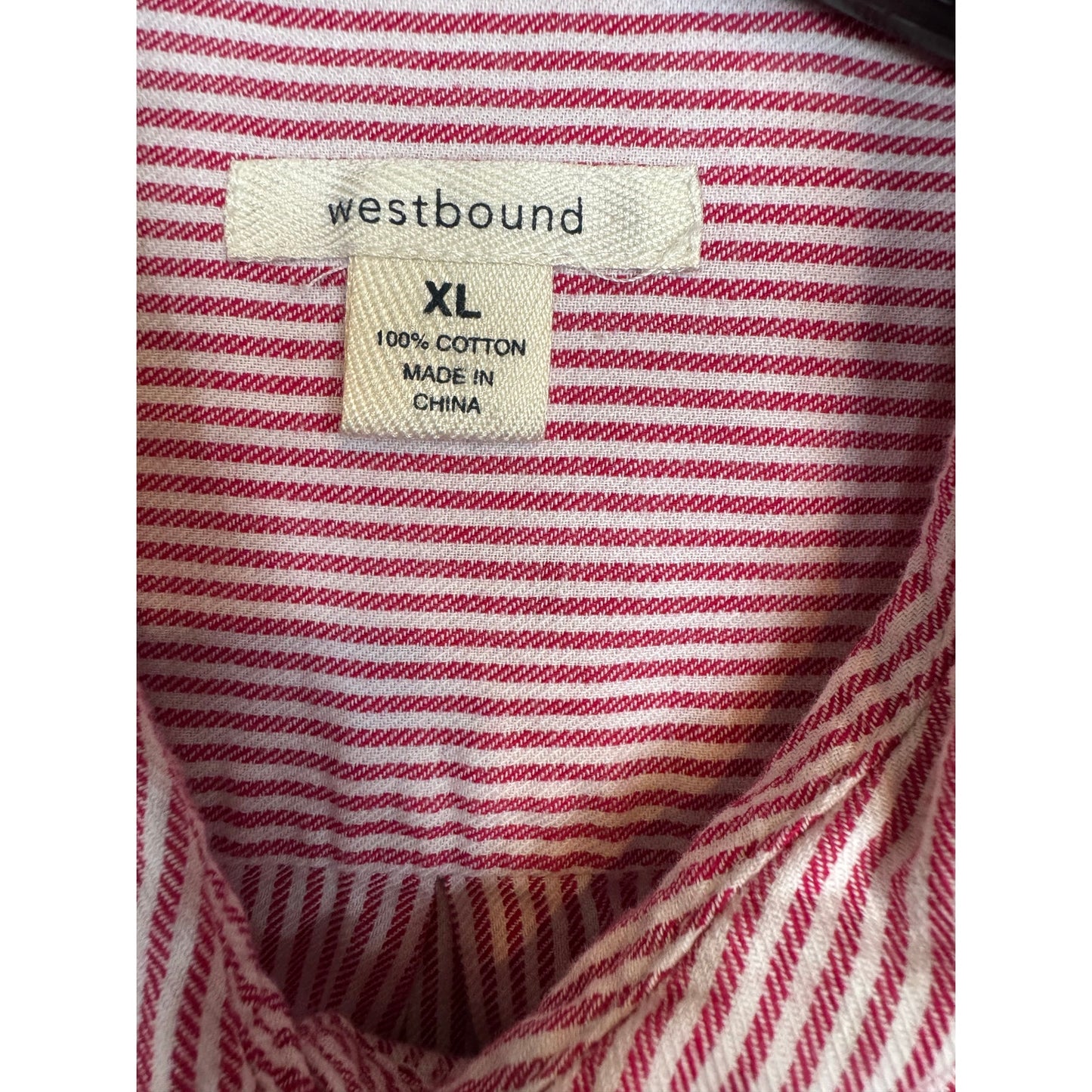 Westbound Long Sleeve Button Up Shirt Women's Size XL