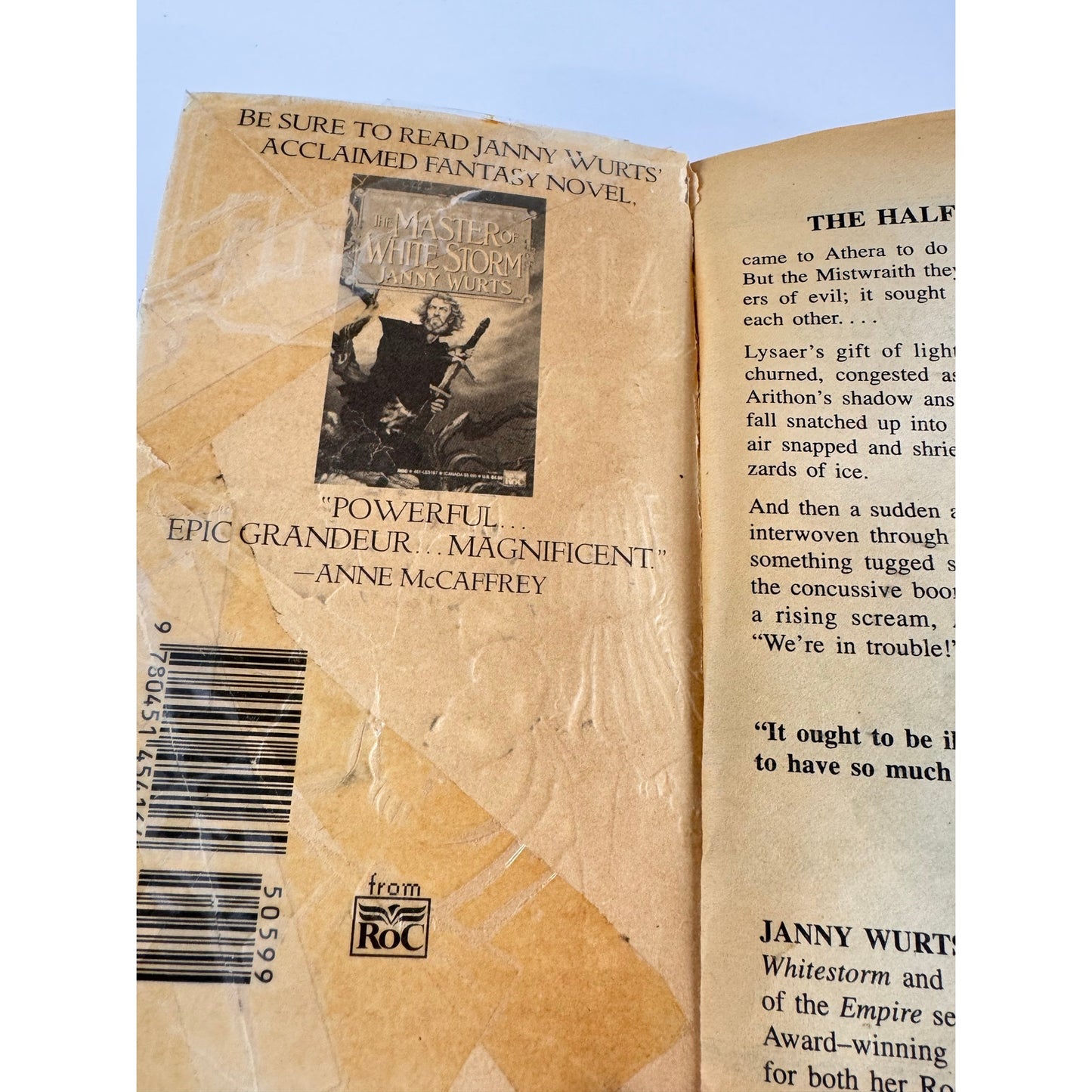 Curse of the Mistwraith by Janny Wurts (Paperback)