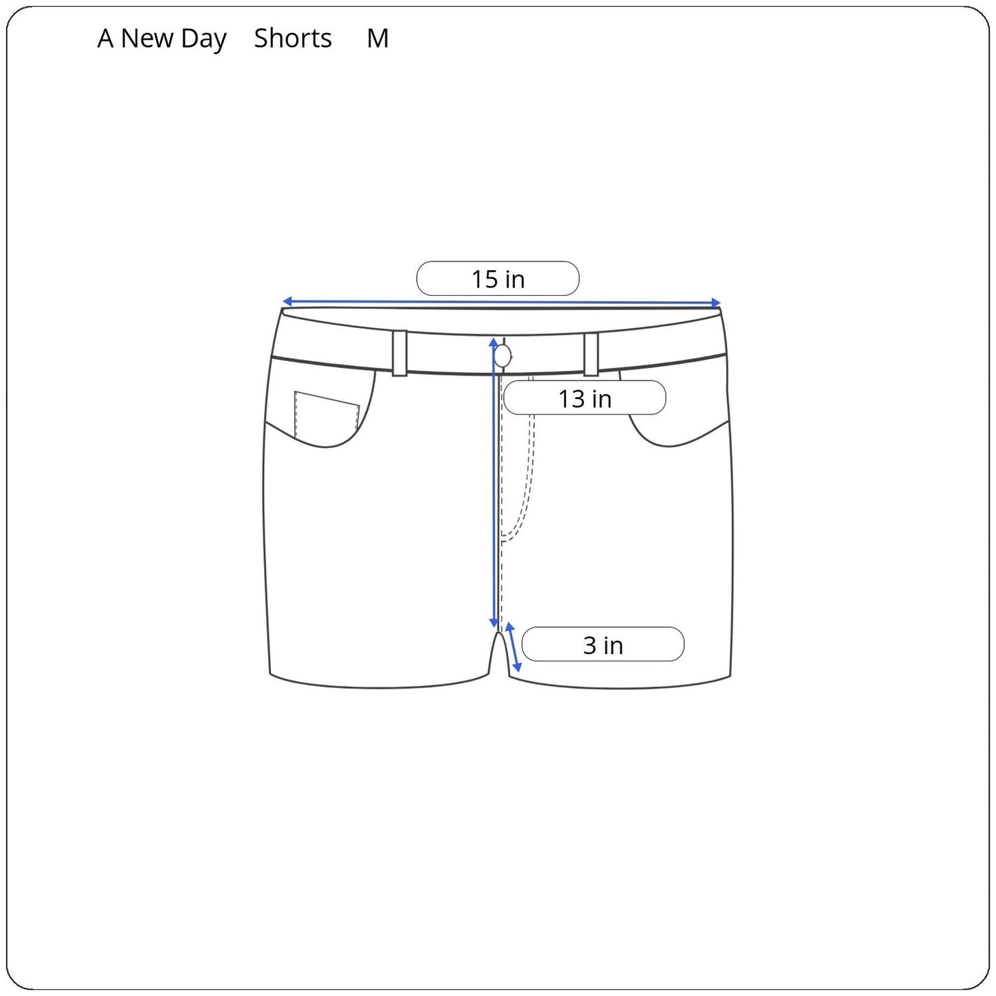 A New Day Shorts Women's Size Medium