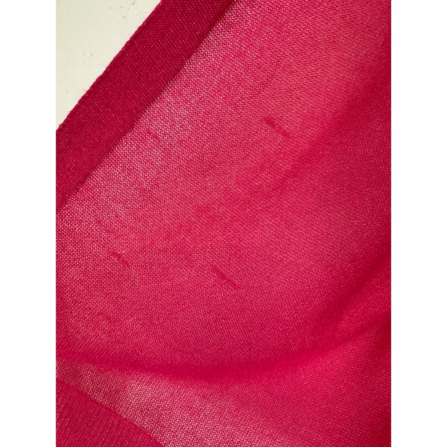 Faded Glory Pink 3/4 Sleeve Cardigan Women's XL