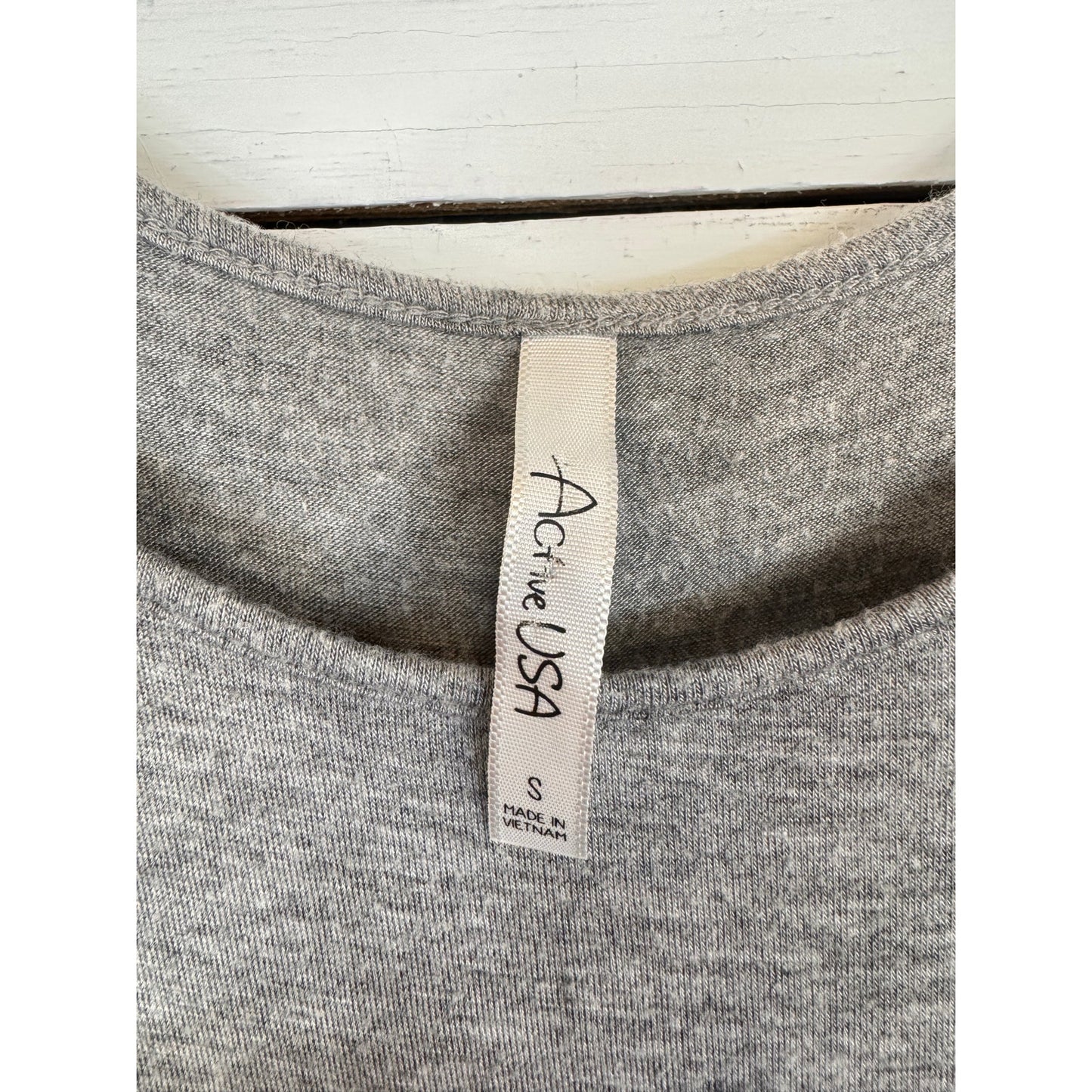 Active USA Cold Shoulder Blouse Women's Size Small
