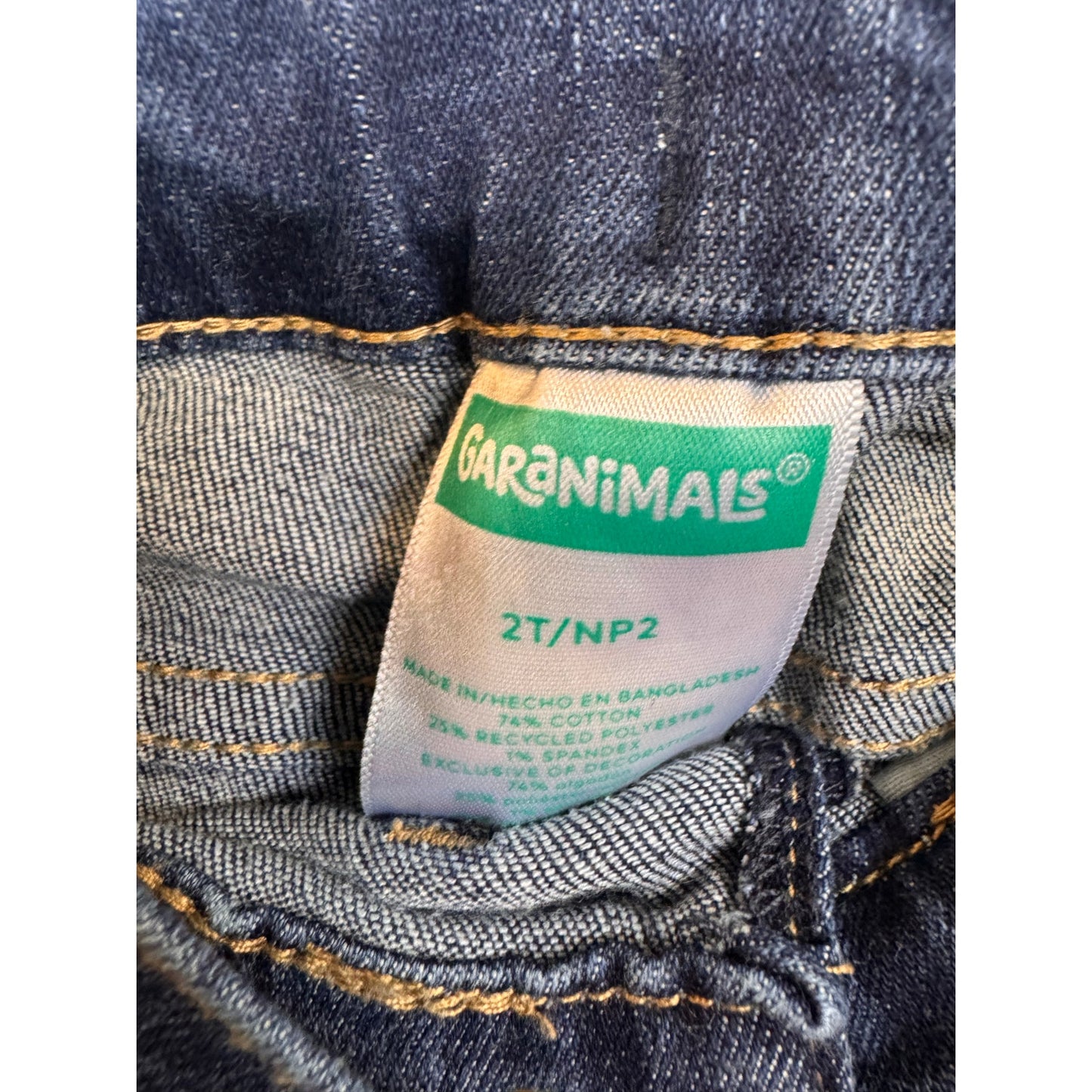 Garanimals Straight Cut Jeans Boys Size 2T