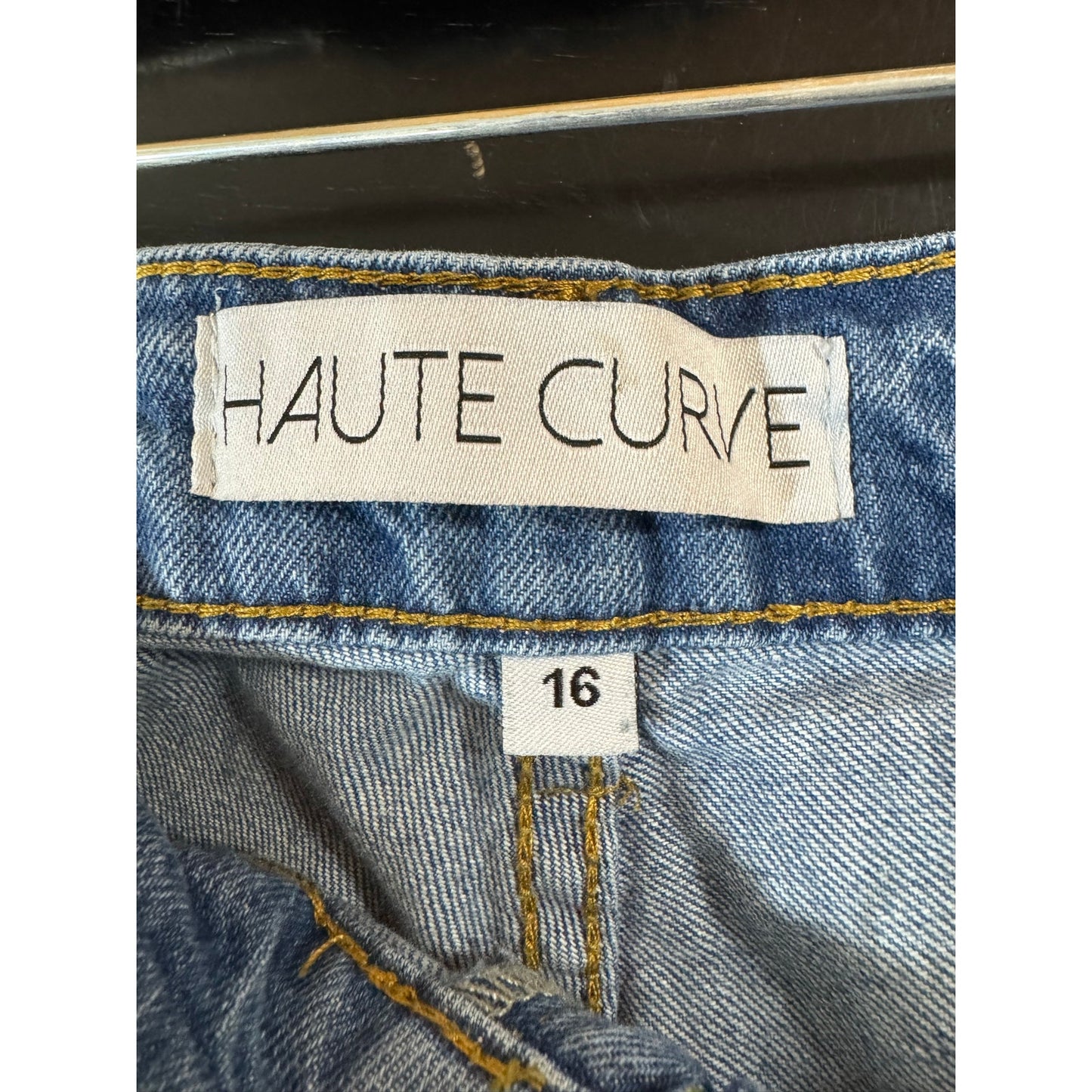 Haute Curve Blue Skinny Jeans Women's Size 16