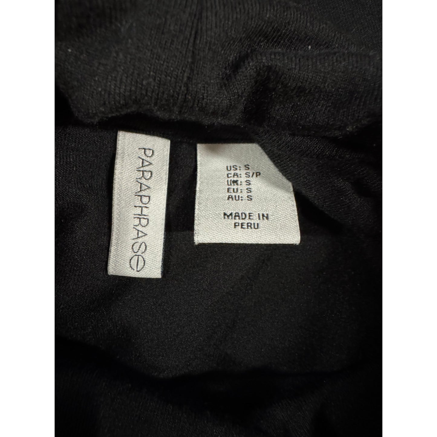 Paraphrase Long Sleeve Turtleneck Women's Size Small