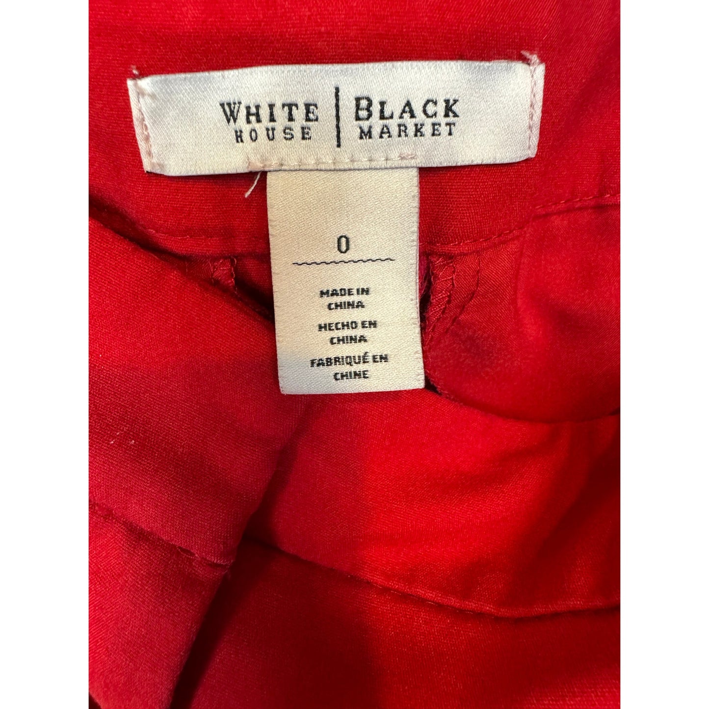 White House Black Market Cropped Pants Women's Size 0