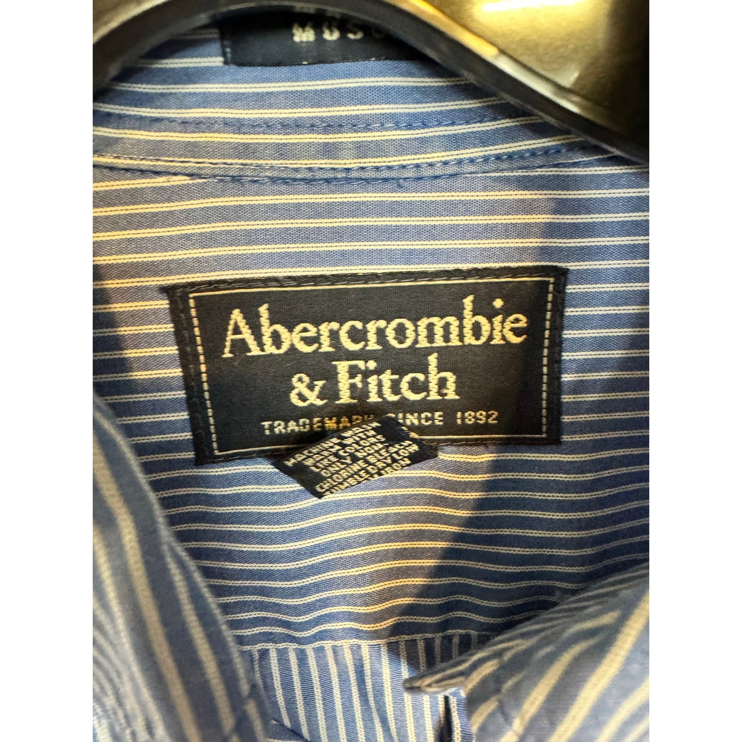 Abercrombie & Fitch Long Sleeve Button Up Shirt Men's Size Small
