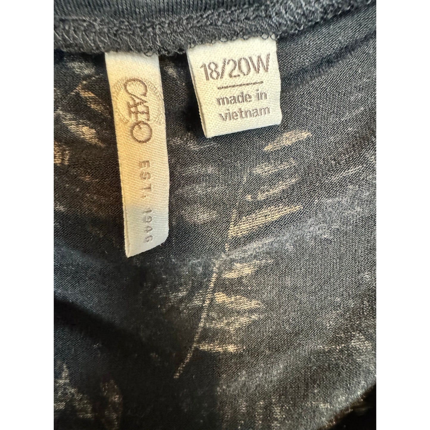 Cato Sleeveless Blouse Women's Size 18/20W