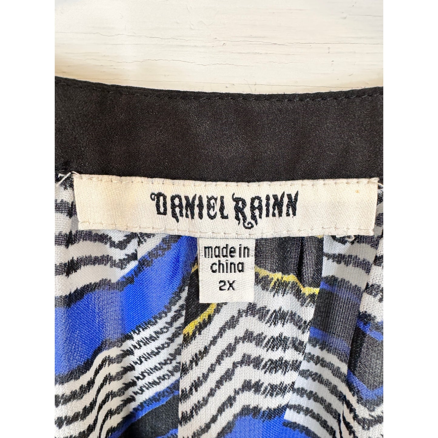 Daniel Rainn Sleeveless Blouse Women's Size 2X