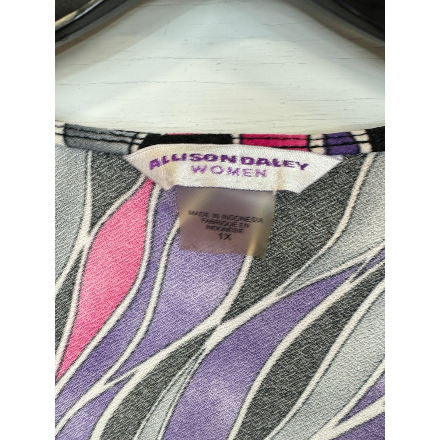 Allison Daley Sleeveless Blouse Women's Size 1X